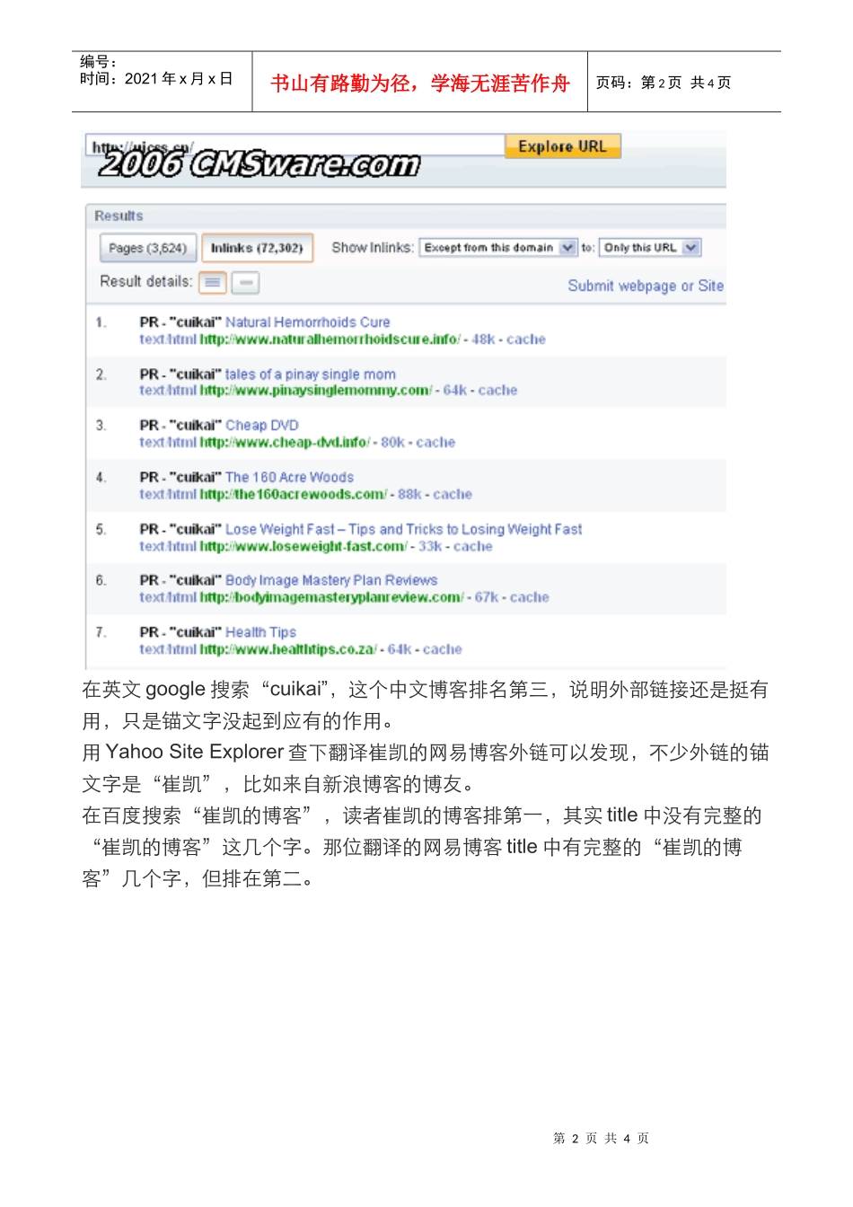 SEO诊断案例_第2页