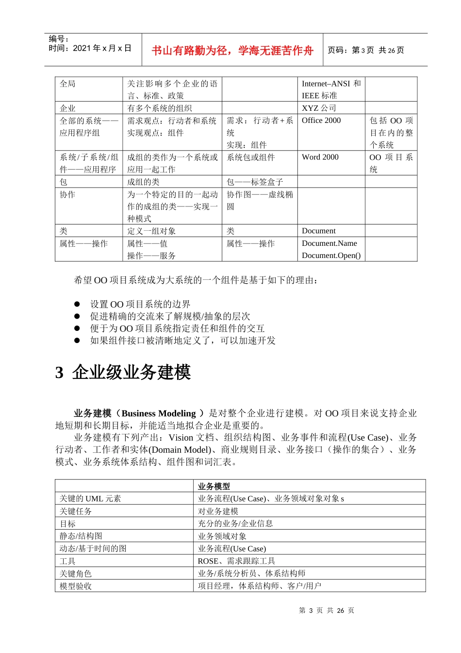 UML项目计划_第3页