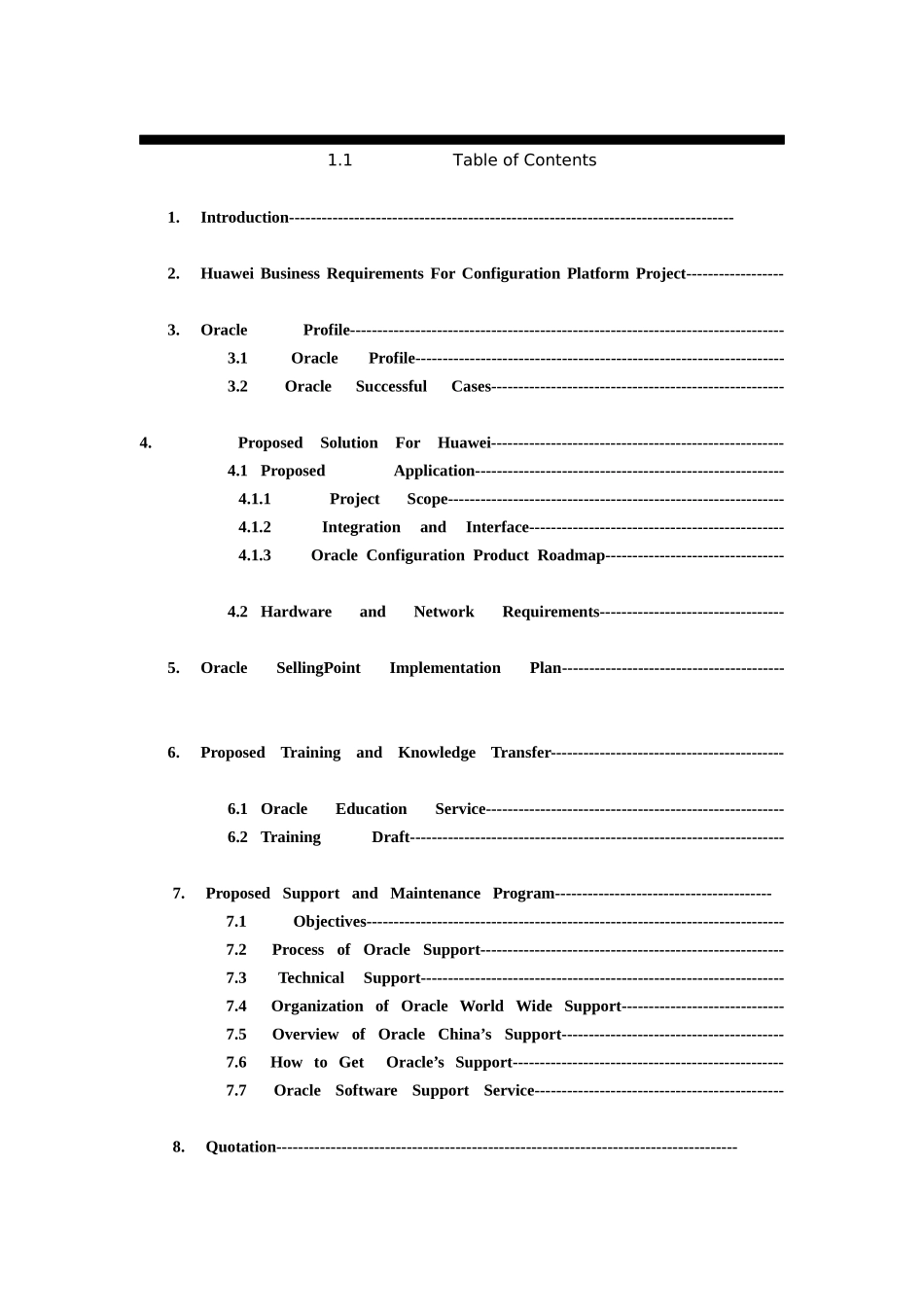 Oracle-华为-企业发展战略项目建议书_第2页