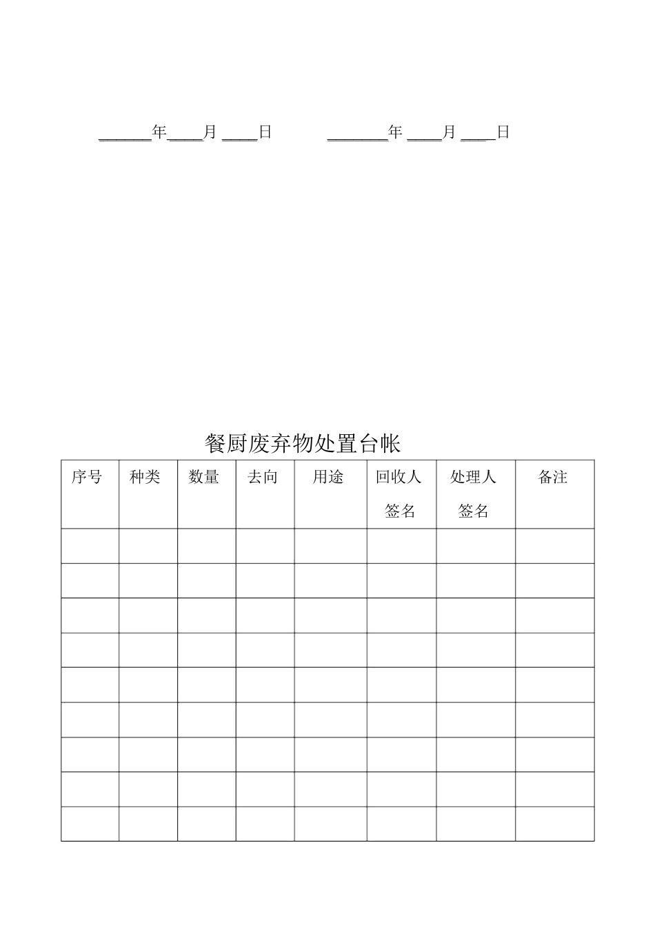 餐厨废弃物收运责任合同书_第3页