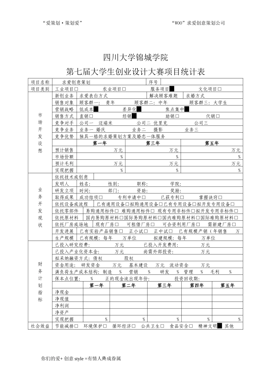 Woo求爱创意策划公司经营理念_第2页