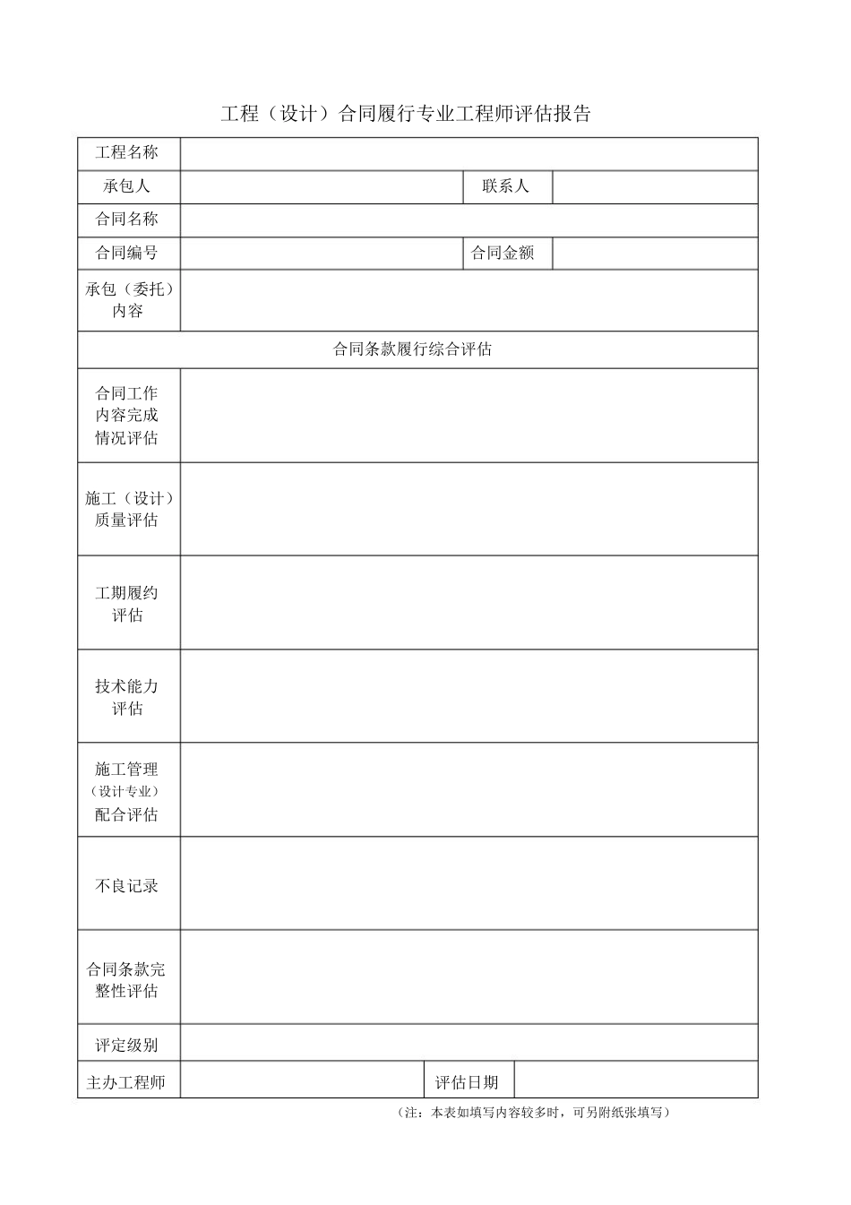 合同履行评估报告_第2页