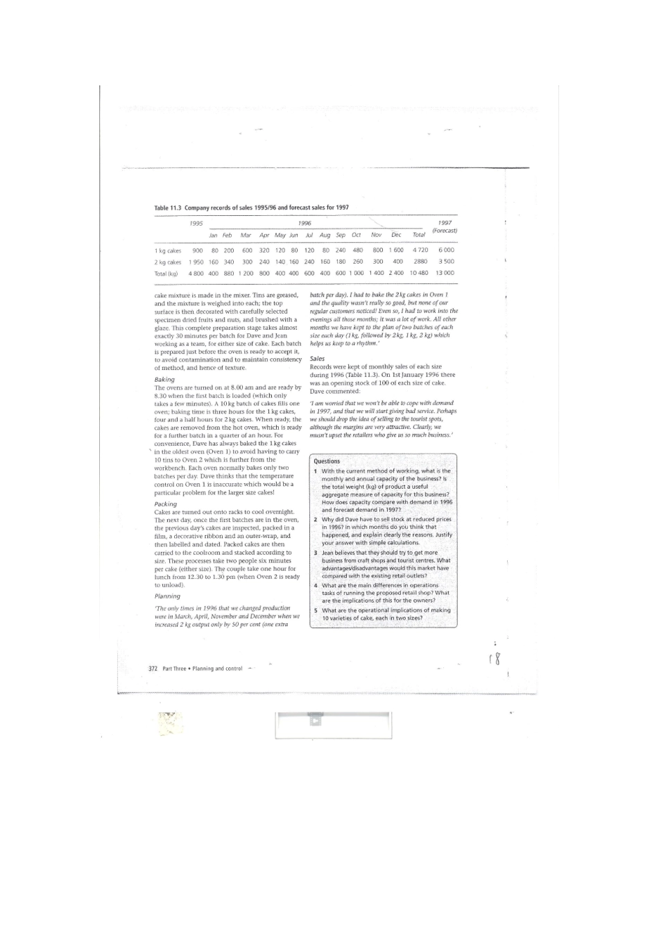 MBA运营管理案例-Fine Country Fruit Cakes_第2页