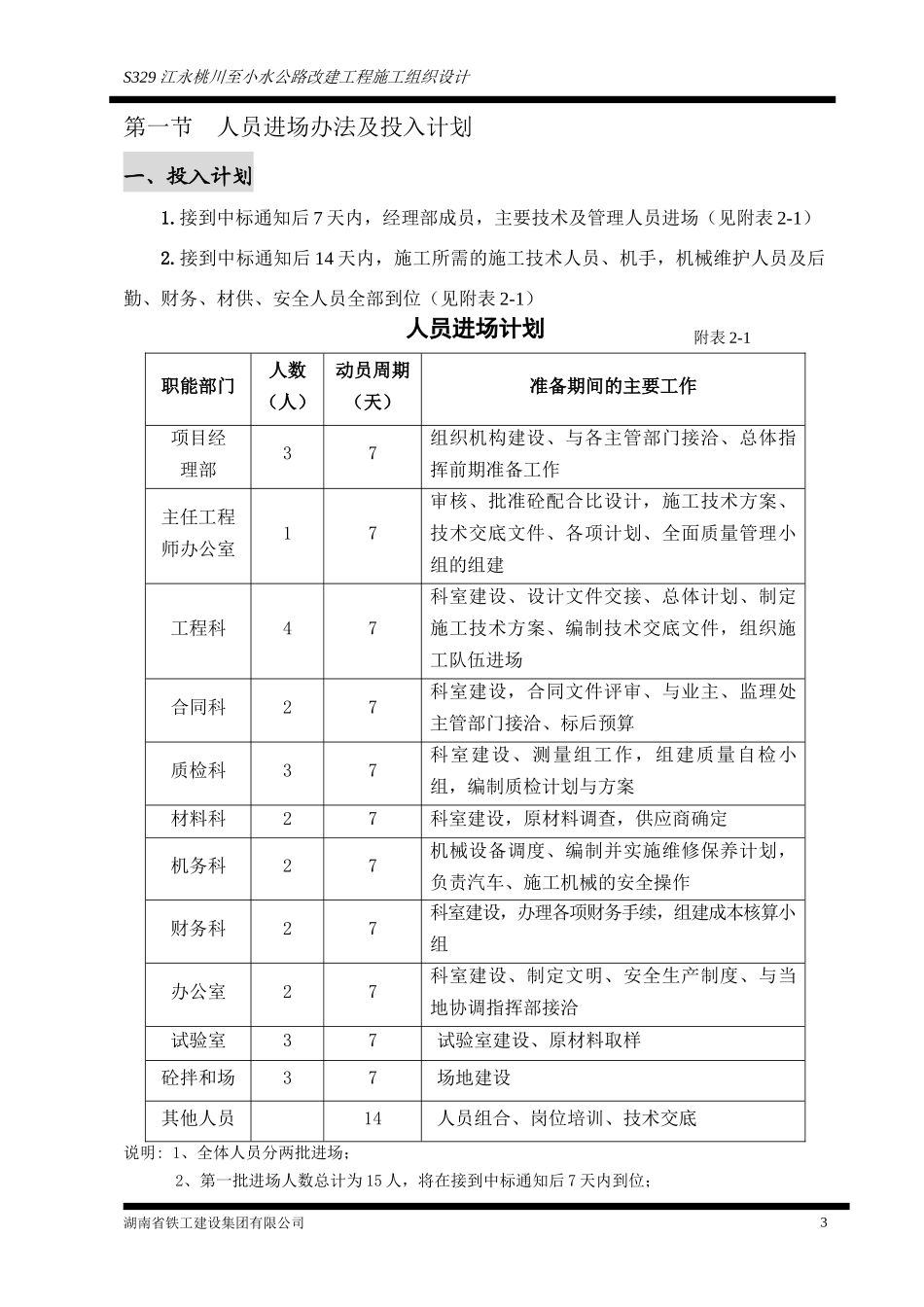 S239桃小公路施工组织设计_第3页