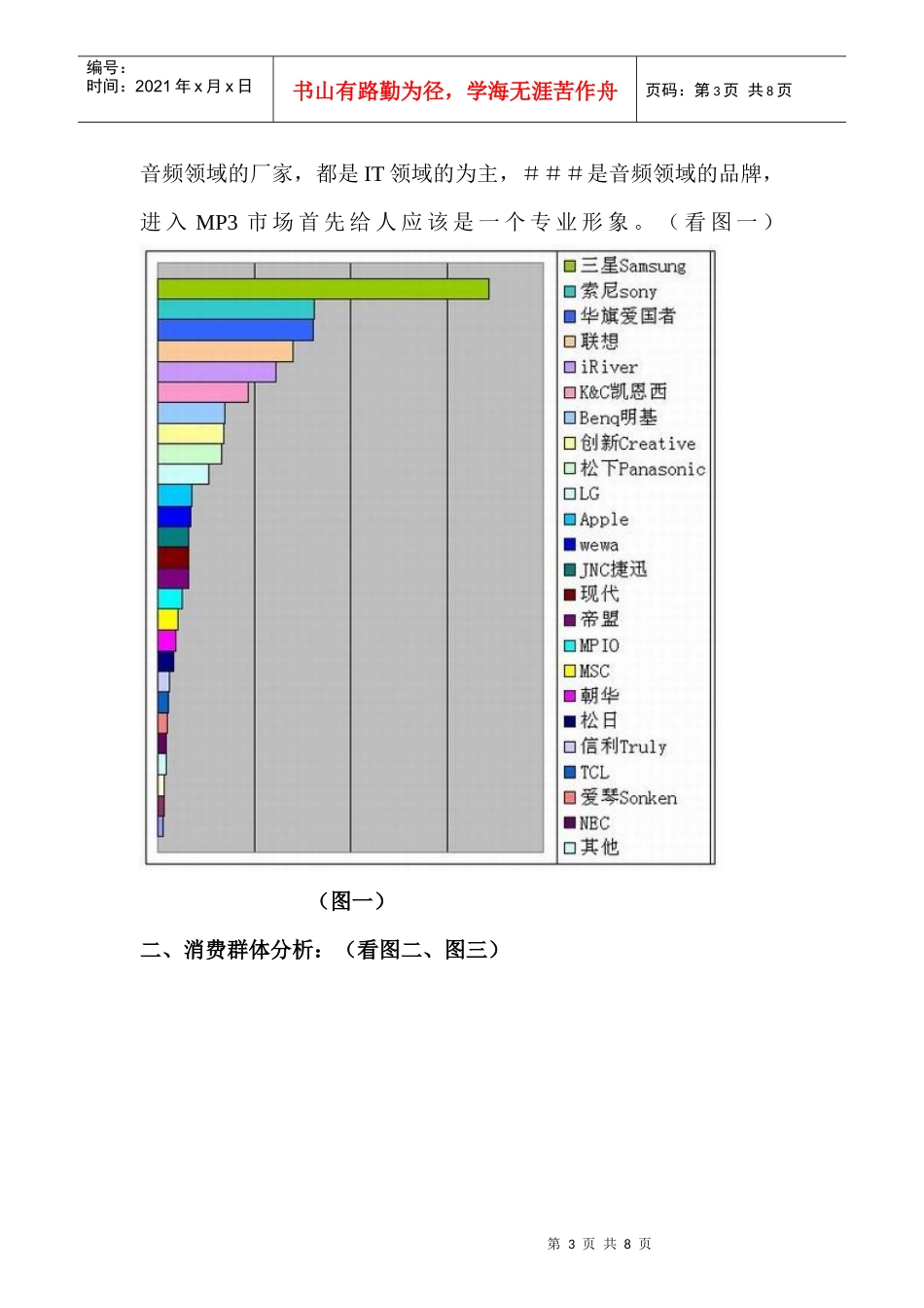 Mp市场调查报告_第3页