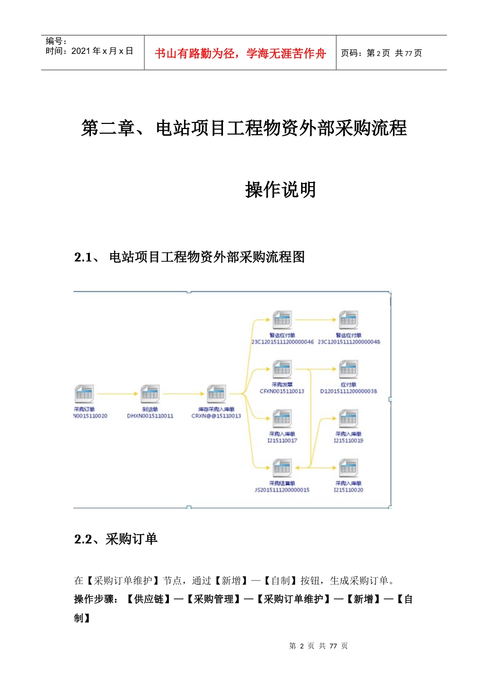 NC系统操作手册(采购管理)V30_第2页