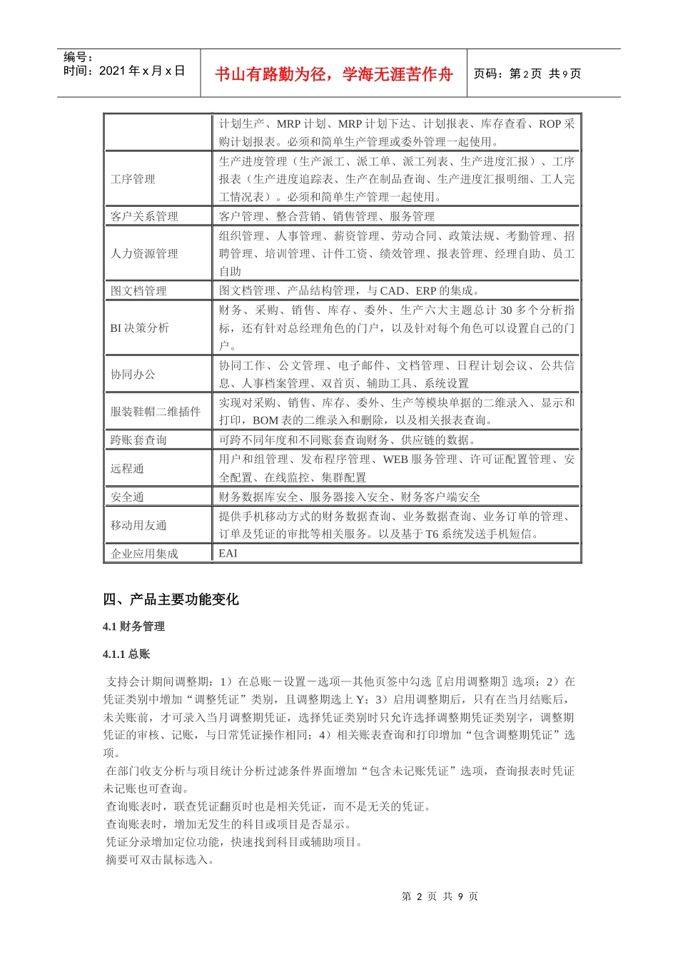 T6-企业管理软件产品简介_第2页