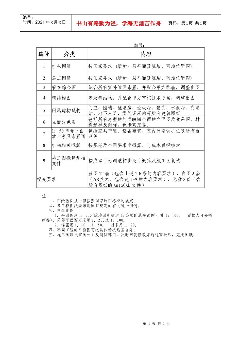 mb210扩初施工图纸要求_第1页