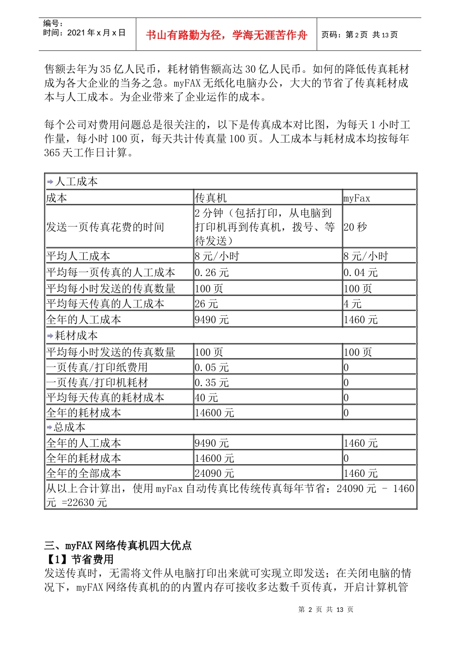 myFAX 网络传真机采购建议书（DOC 25页）_第3页