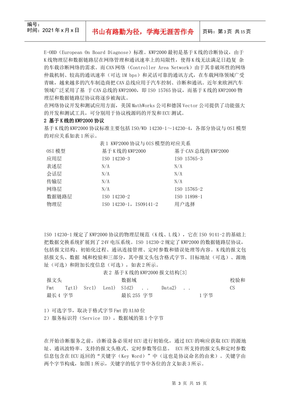 KWP2000诊断通讯协议_第3页