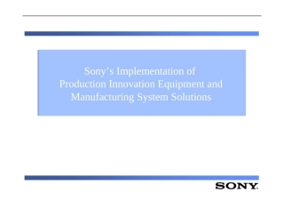 SONY厂房布置(英文)