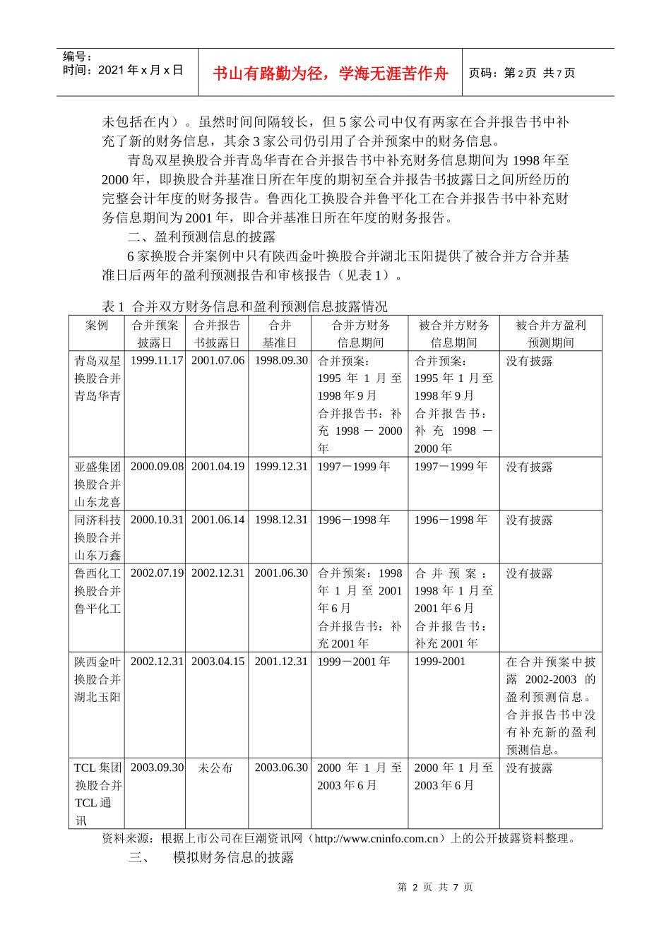 TCL集团换股合并其上市子公司TCL通讯_第2页