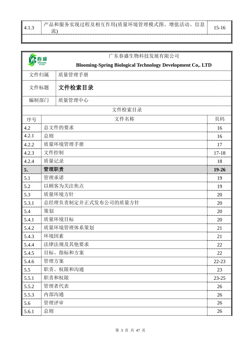 GDCS-QM质量环境管理手册A版_第3页