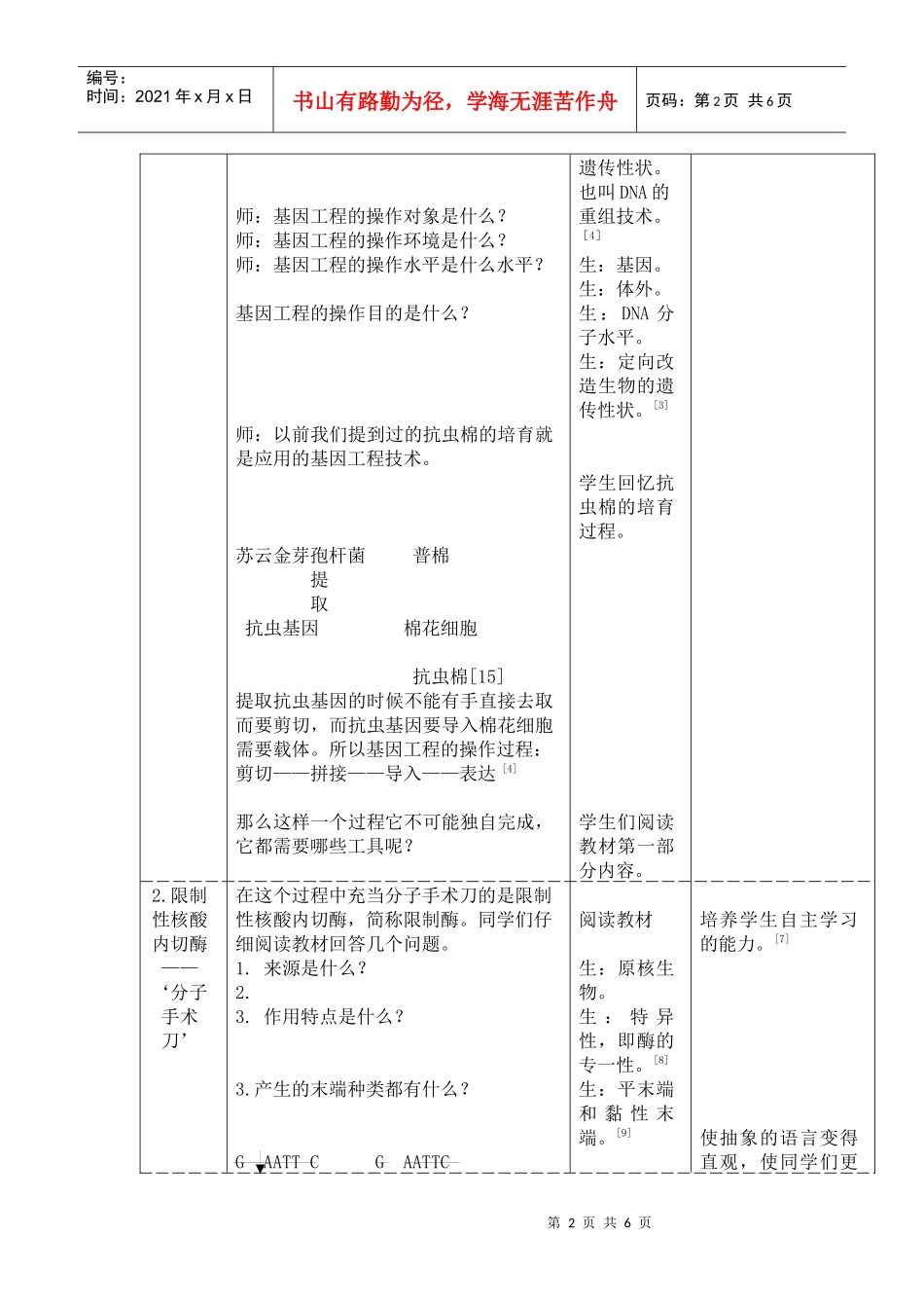 DNA重组的基本工具_第2页