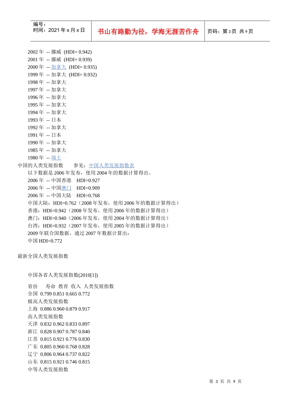 HDI--人类发展指数_第3页