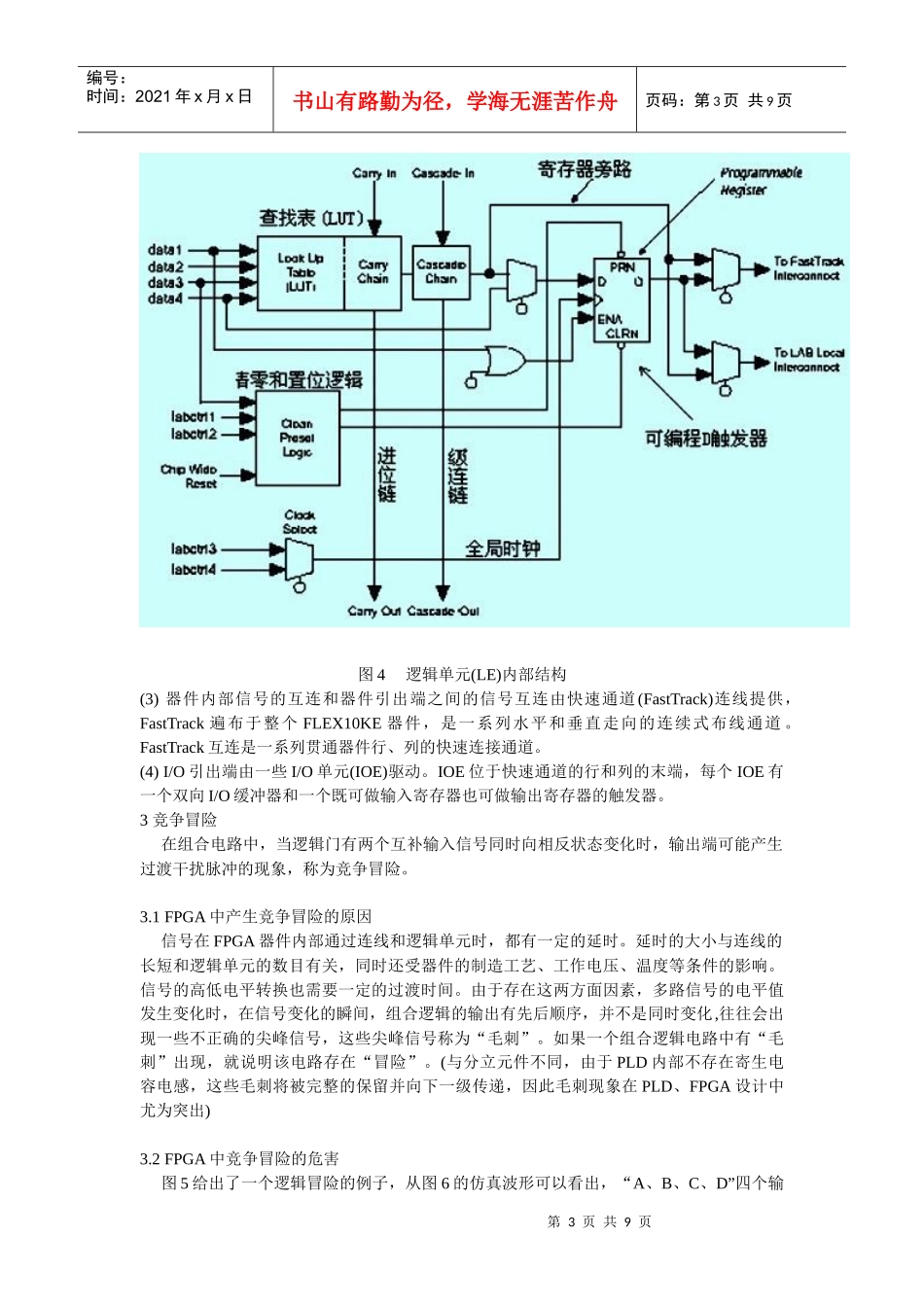 FPGA竞争冒险详解_第3页