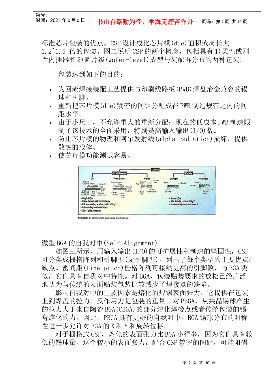 CSP装配的可靠性研究_第2页