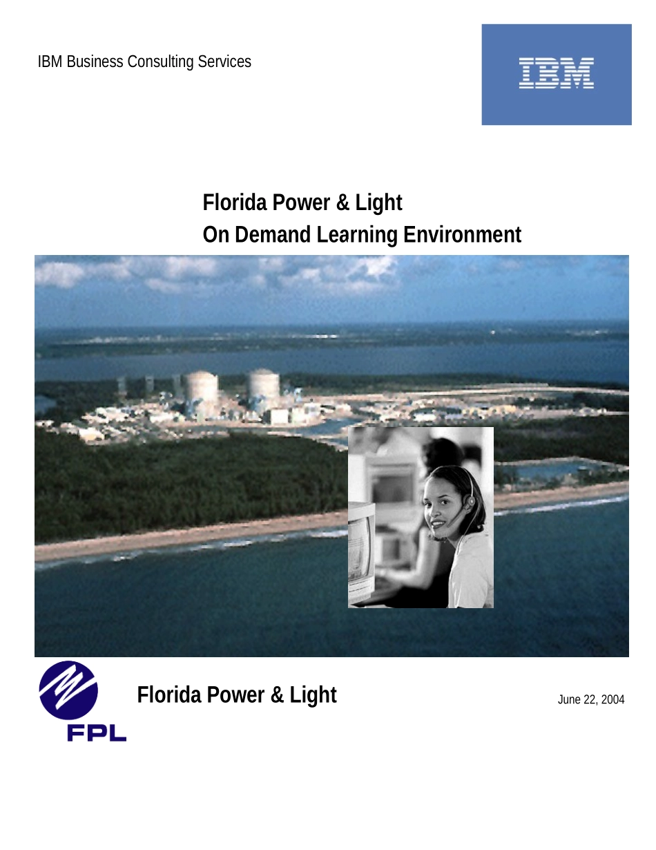 FloridaPower&LightOnDemandLearningEnvironme(英文版)_第1页