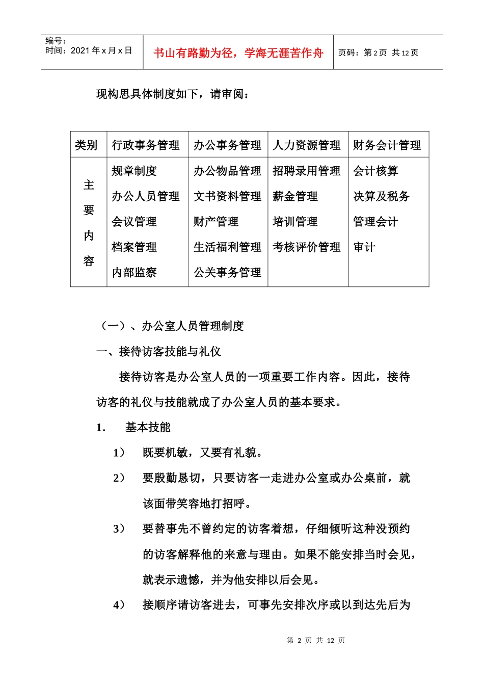 企业管理制度提纲_第2页