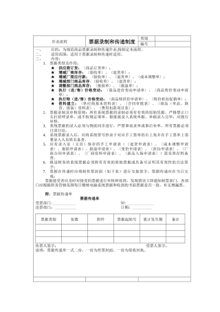 作业流程培训（DOC3页）