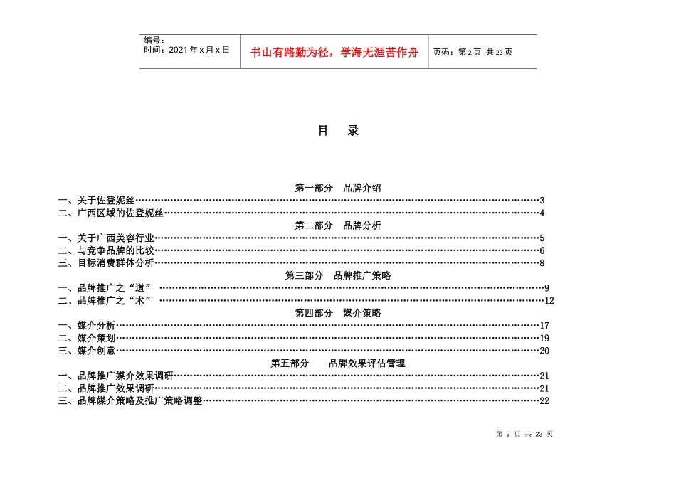 佐登妮丝品牌策略案_第2页