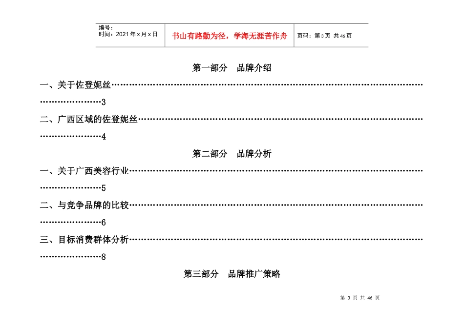 佐登妮丝品牌区域策略案_第3页