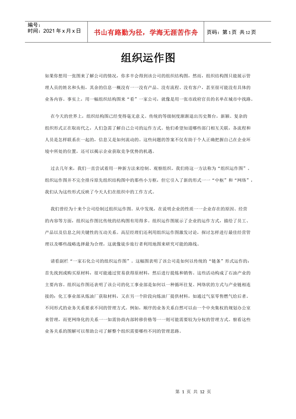 企业组织运作图_第1页