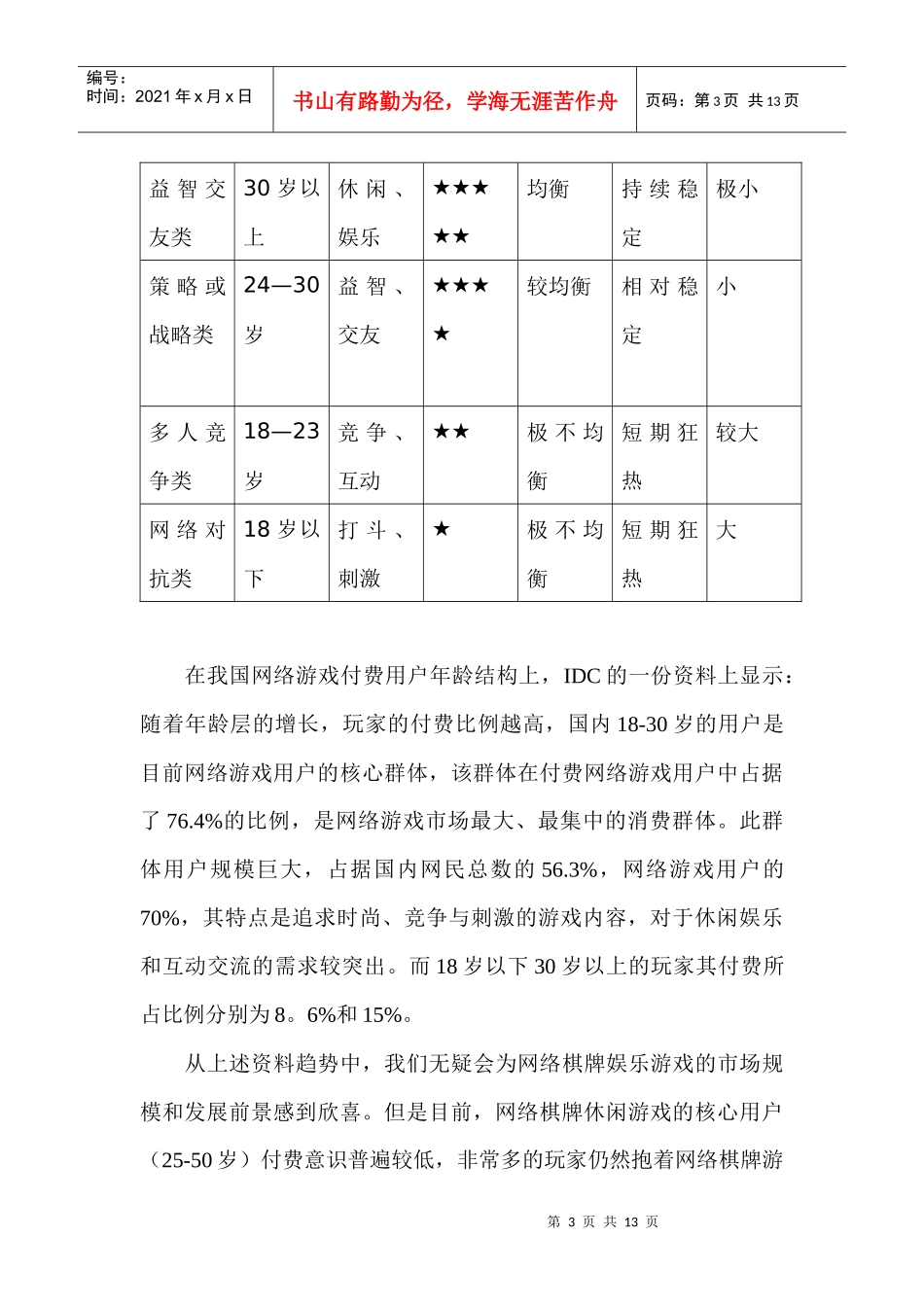 你不可不看的网络游戏发展前景_第3页