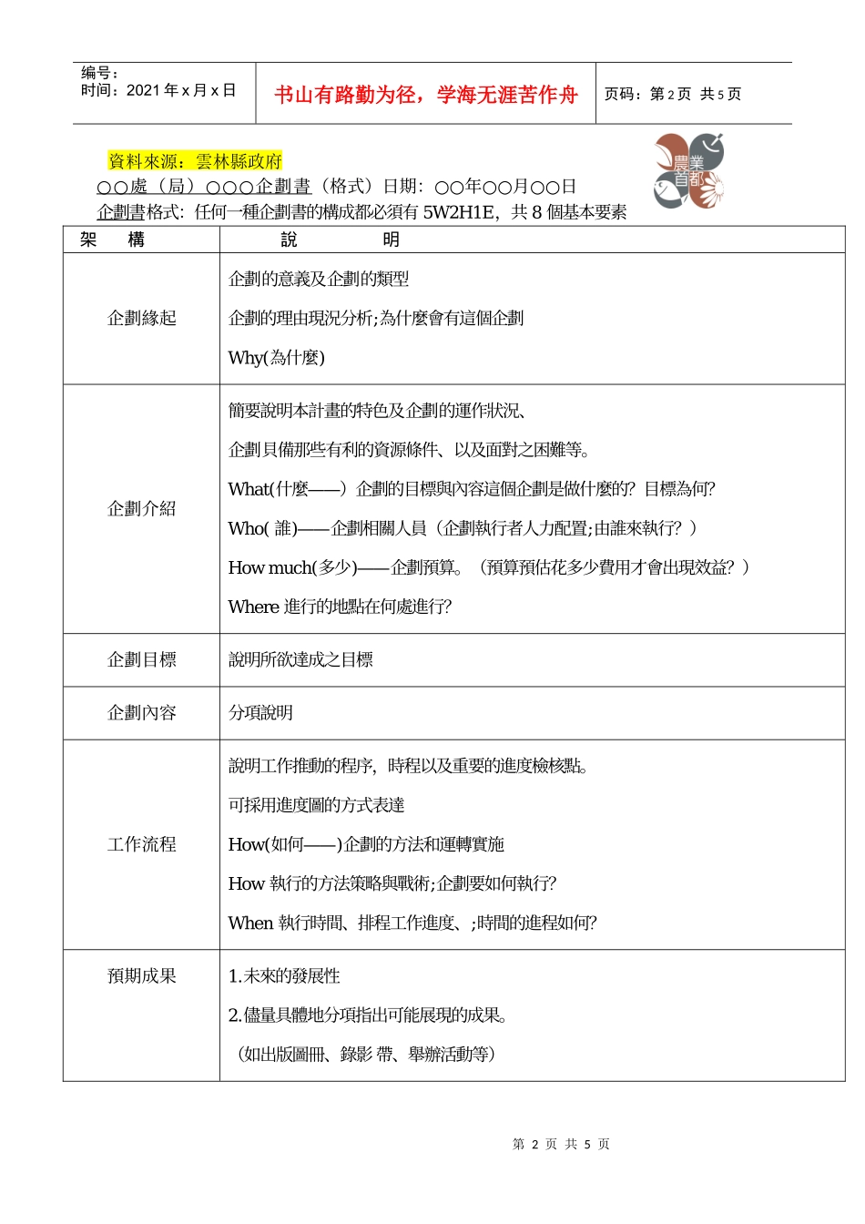 企划书范例格式参考_第2页