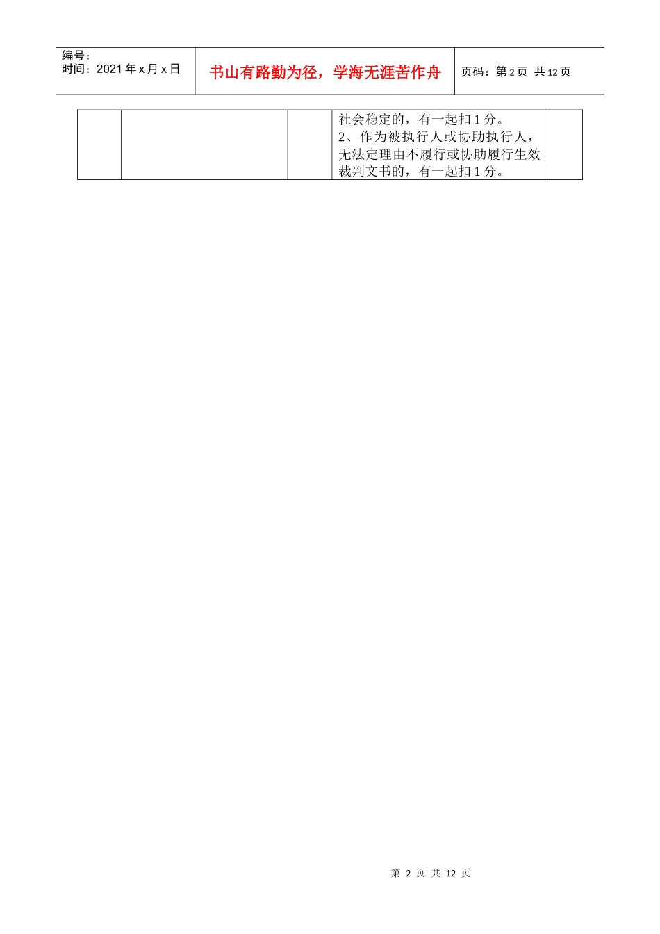 住房城建委综治目标管理责任制考核细则_第2页