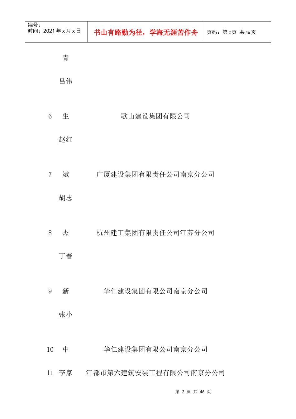 优秀项目经理-一、优秀项目经理（271人）_第2页