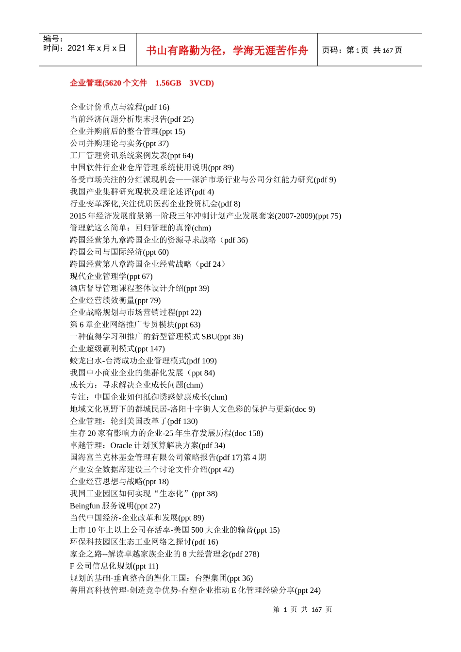 企业管理(5620个文件1_第1页