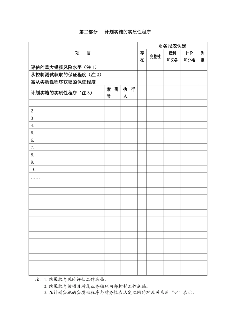 企业短期借款实质性程序_第3页