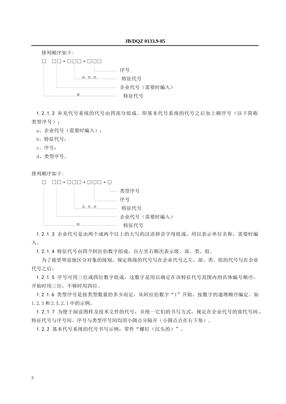 低压电器命名规则-电工产品图样及技术文件编制导则_第2页