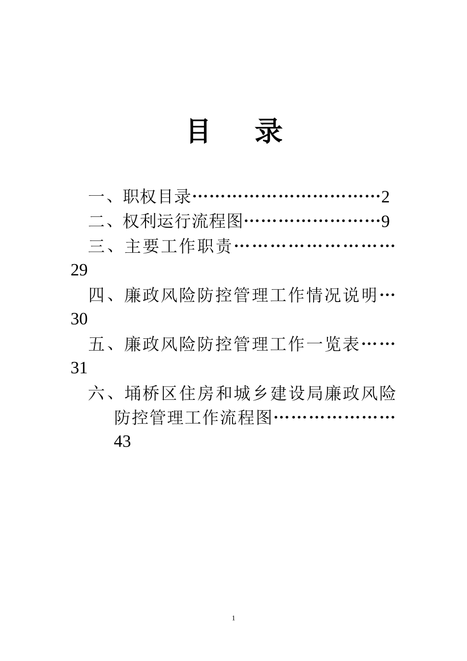 住建局廉政风险防控手册_第1页