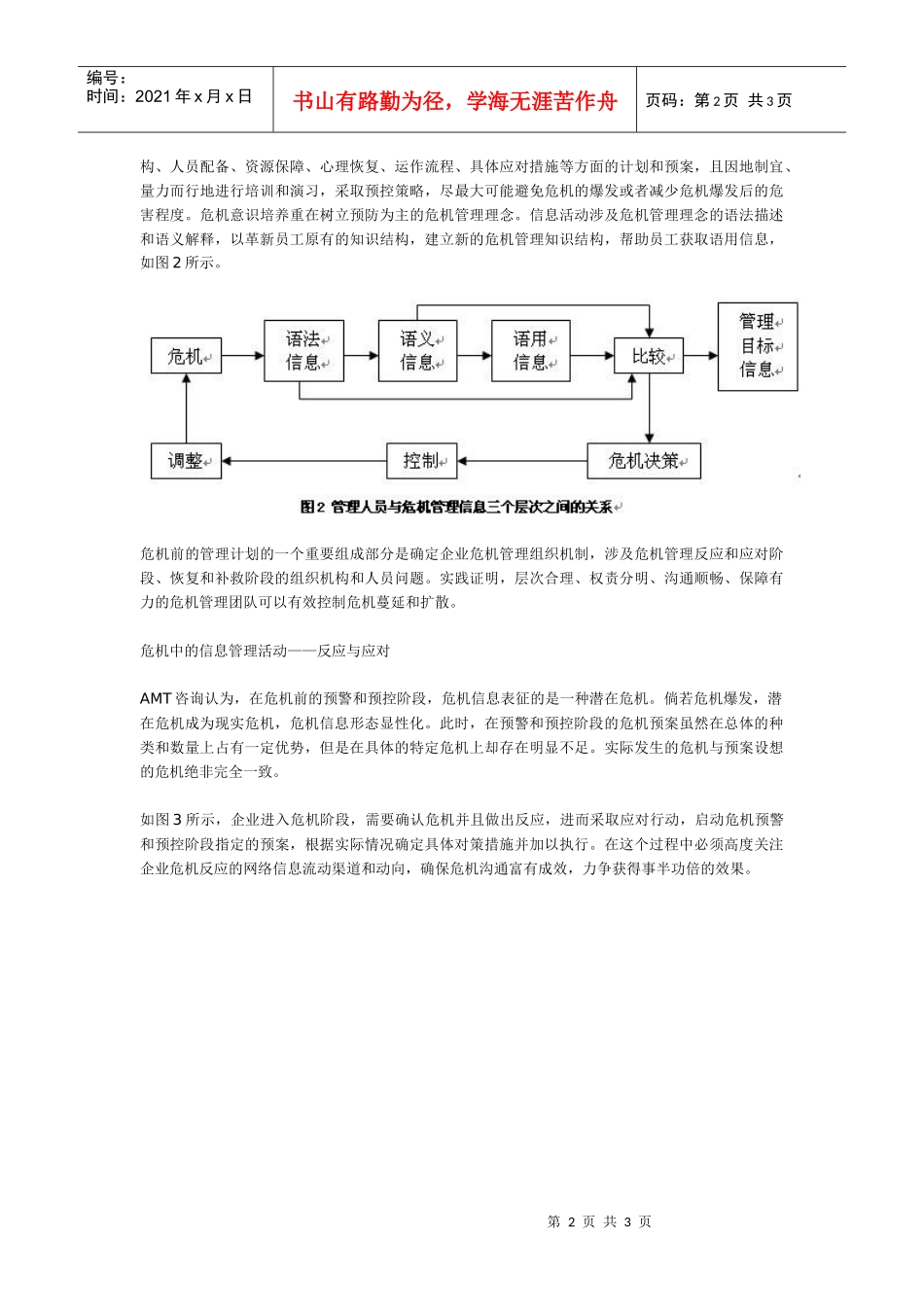 企业该如何做好危机信息管理？_第2页