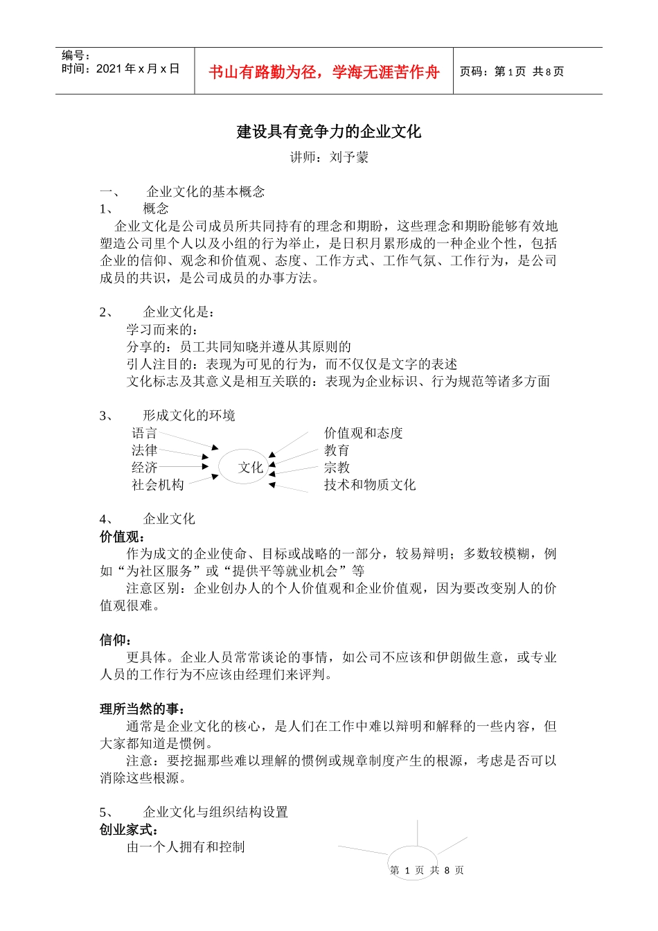 企业文化培训资料(1)_第1页