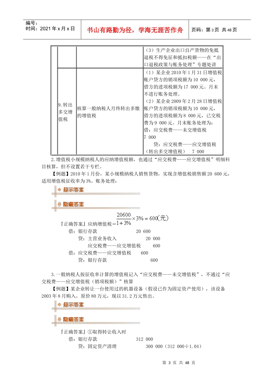 企业涉税财务会计及管理知识实务操作_第3页