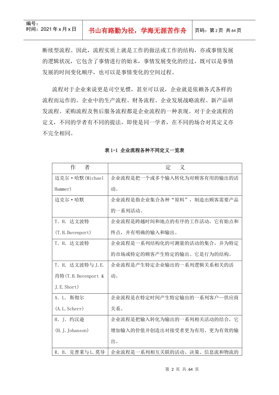 企业流程管理及其再造分析_第2页