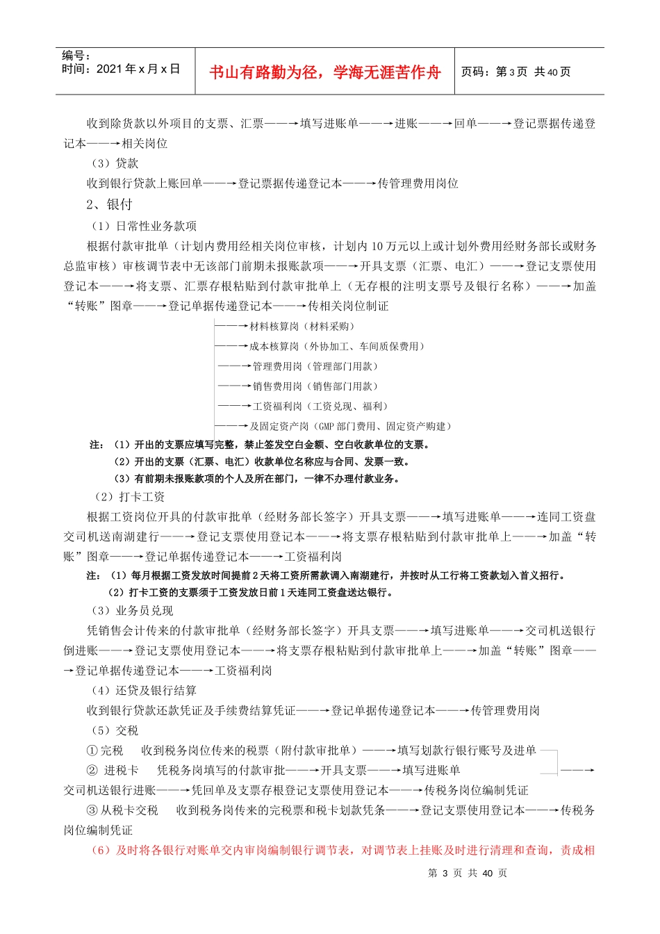 会计核算岗位流程培训教材_第3页