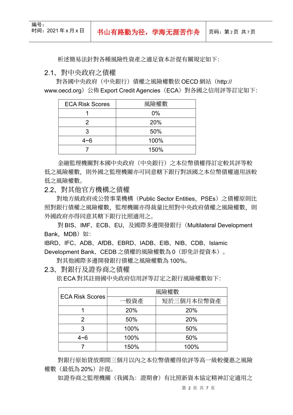 信用风险标准法简易版_第2页