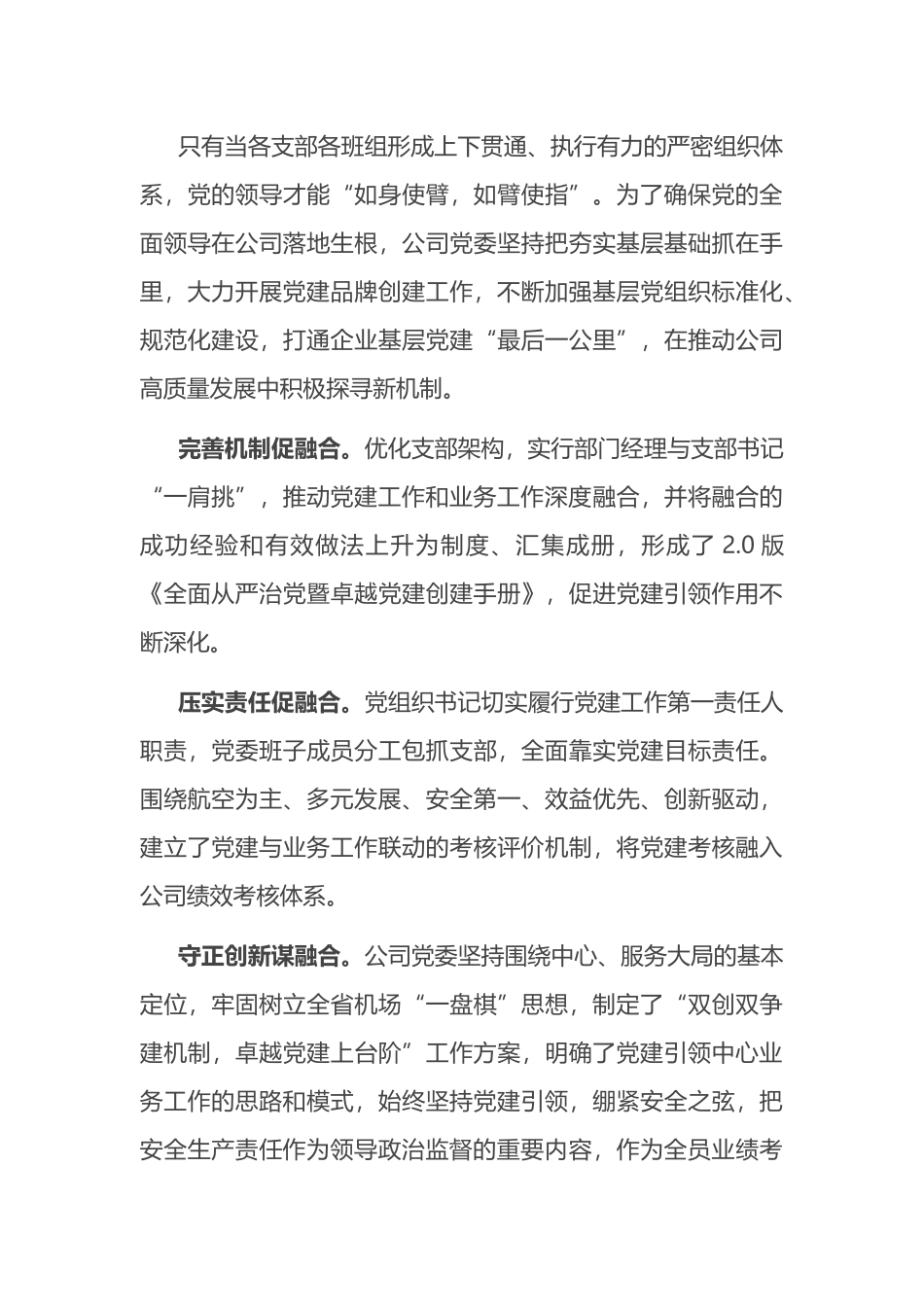 经验交流：党建领航风帆劲 雄关空港启新程_第3页