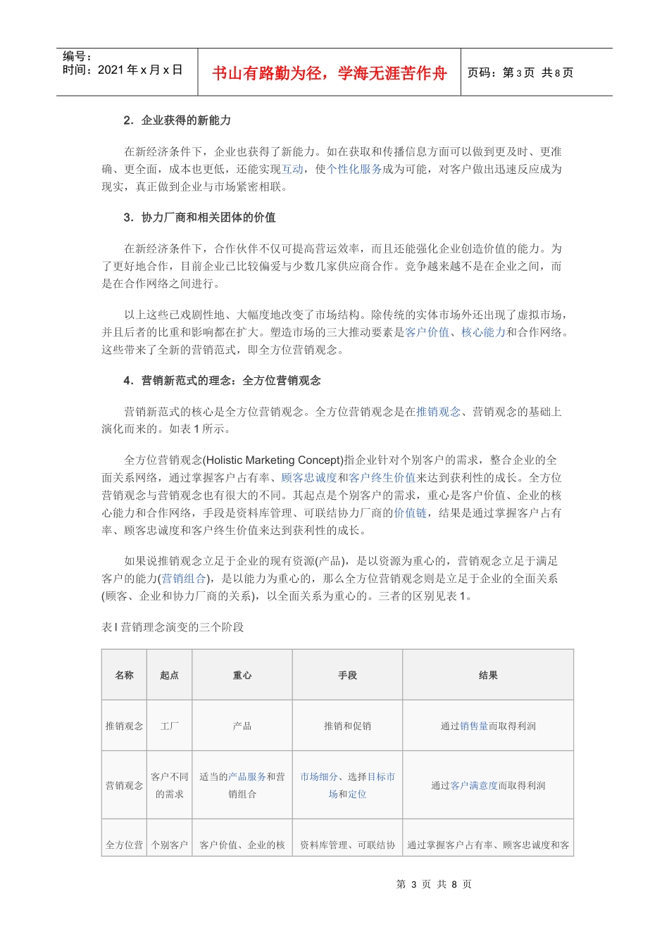 全方位营销-MBA智库_第3页