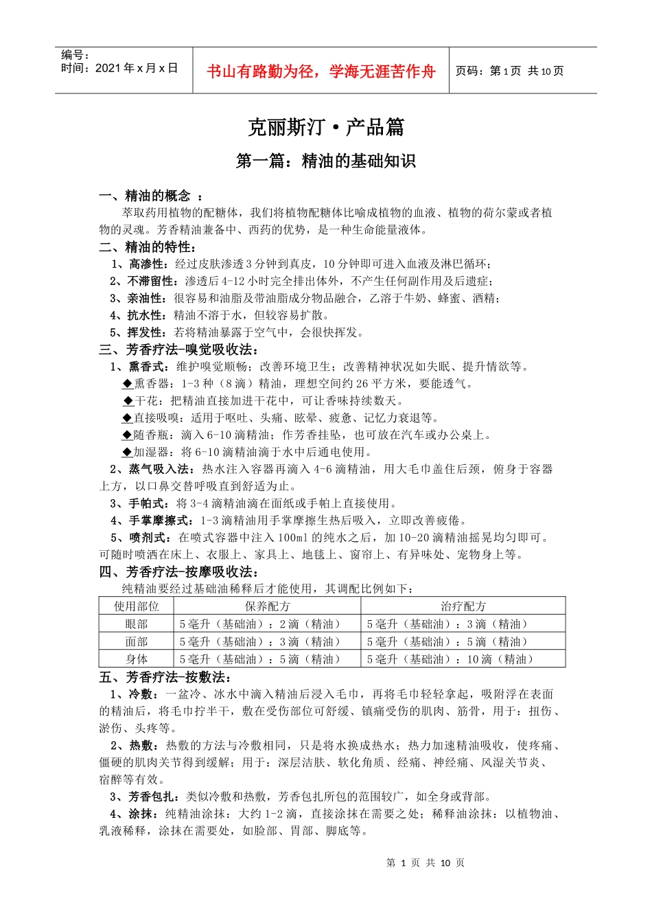 克丽斯汀产品篇_第1页
