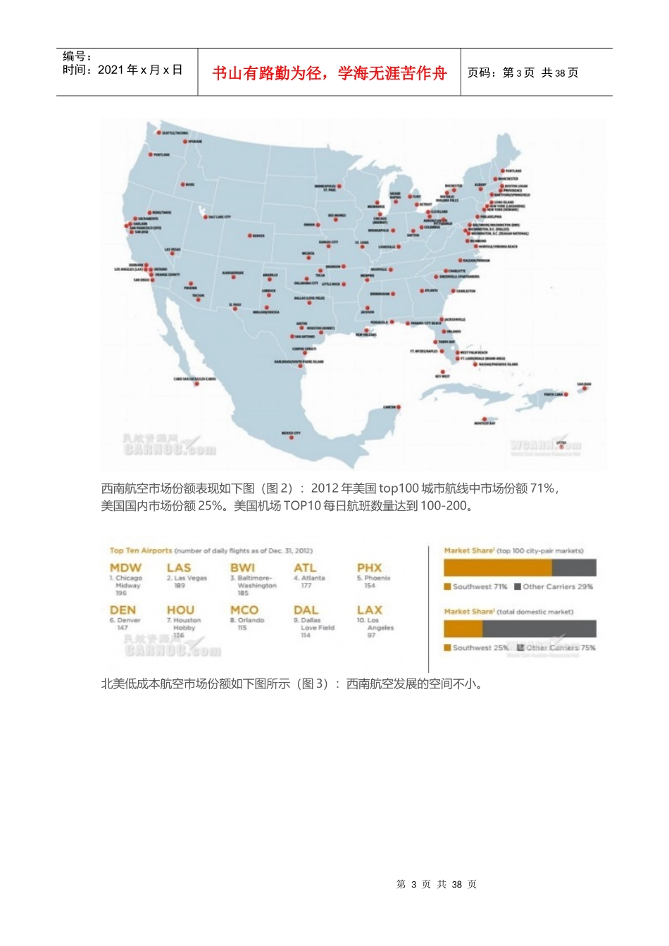 全球三大低成本航空公司竞争力分析_第3页