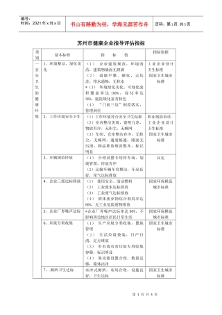 健康城市项目标准第一章健康社区