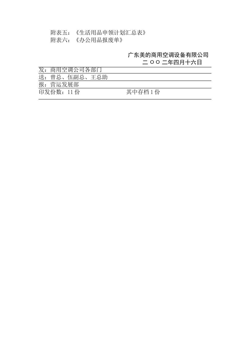 公司办公用品管理办法_第3页