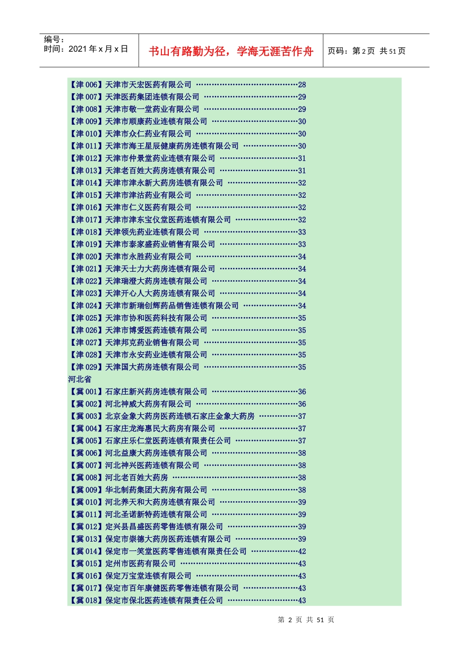 全国连锁名录_第2页