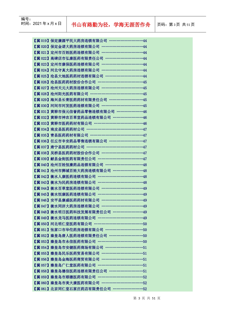 全国连锁名录_第3页