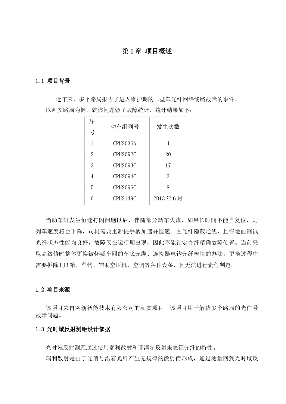 光纤网络光信号实时监测系统项目报告_第3页